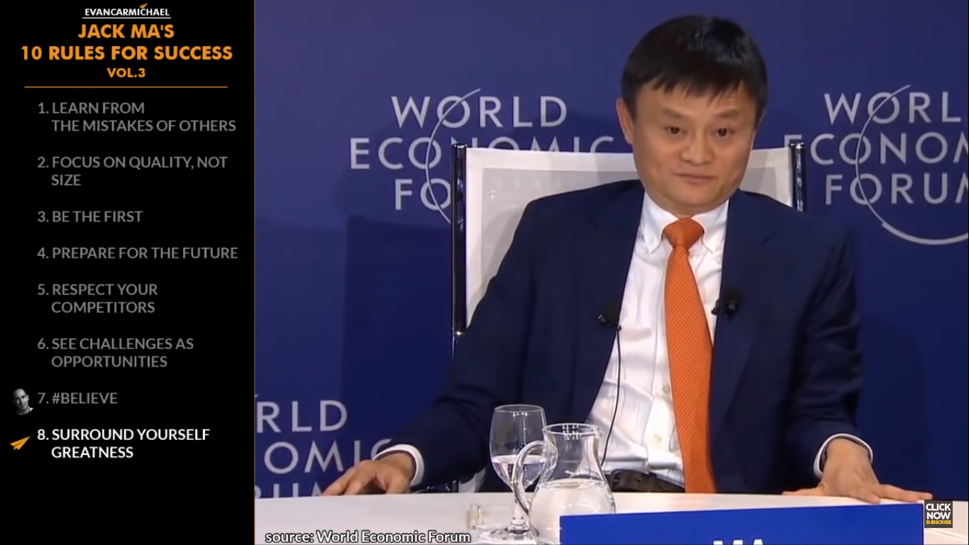 Tỷ phú Jack Ma và 10 quy tắc vàng để thành công